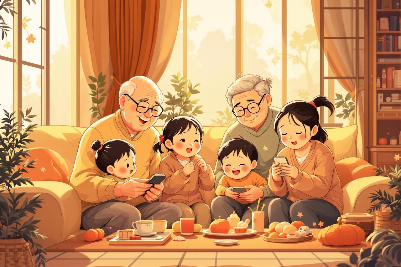ai漫剧精选专题 - 家庭欢乐多：三代同堂笑料不断