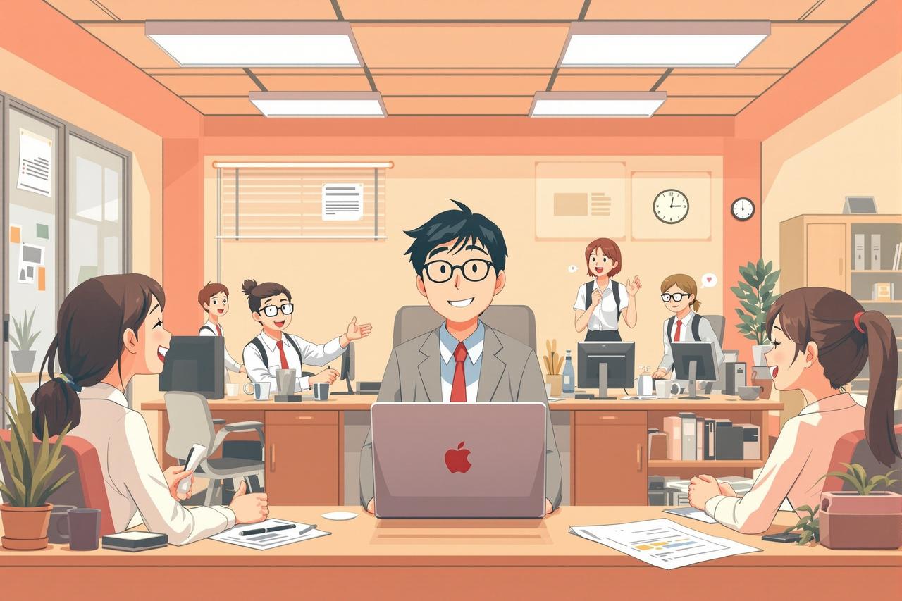 ai漫剧精选专题 - 职场生存指南（搞笑版）